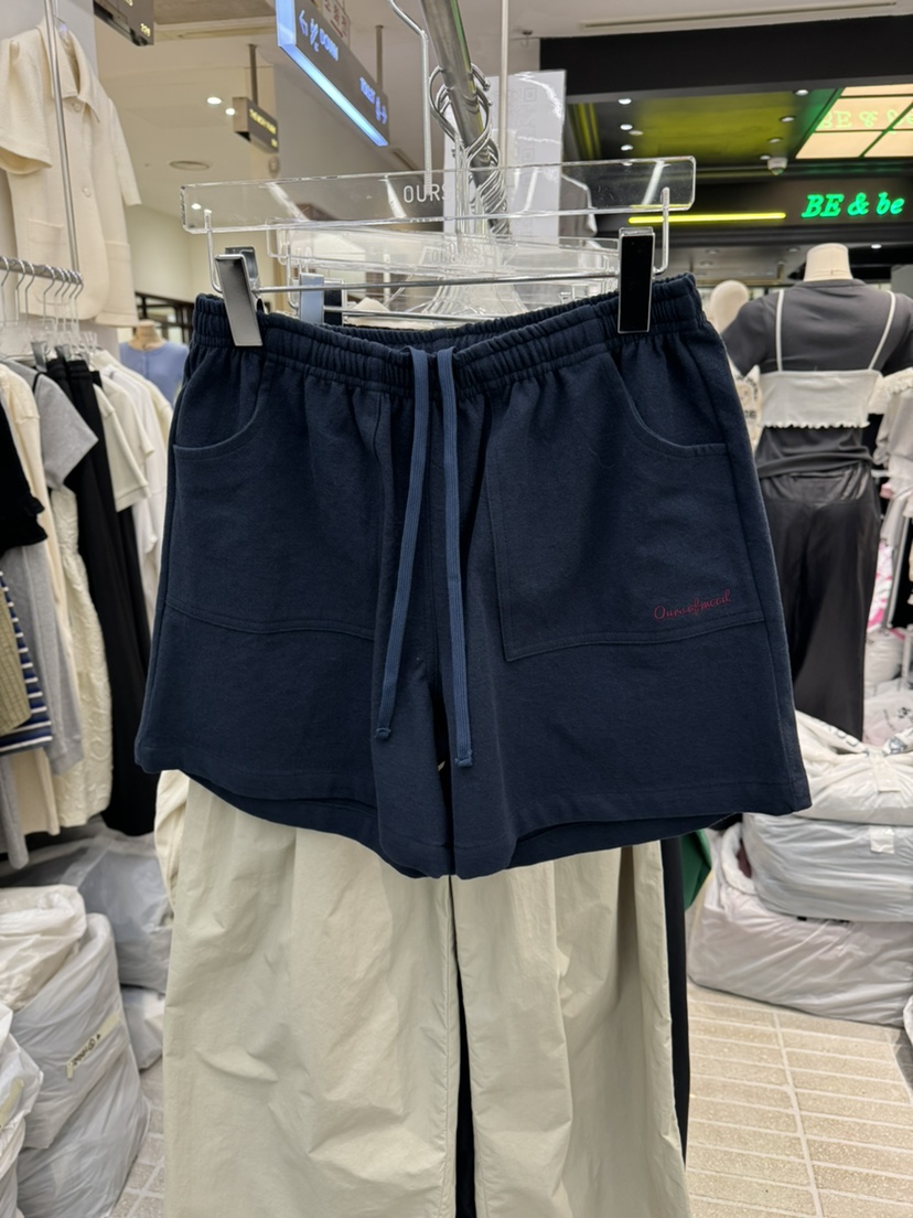 OURS東大門代購女裝新款熱賣25春夏推薦休閑人氣時尚真品短褲OURS短褲圖色3