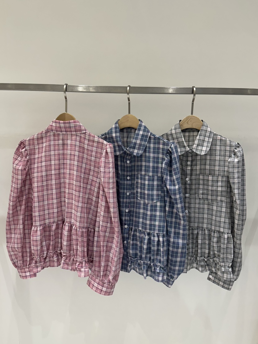 LUCIA東大門代購女士新品時尚真品推薦人氣休閑熱賣襯衫蕾絲衫LUCIA襯衫/蕾絲衫