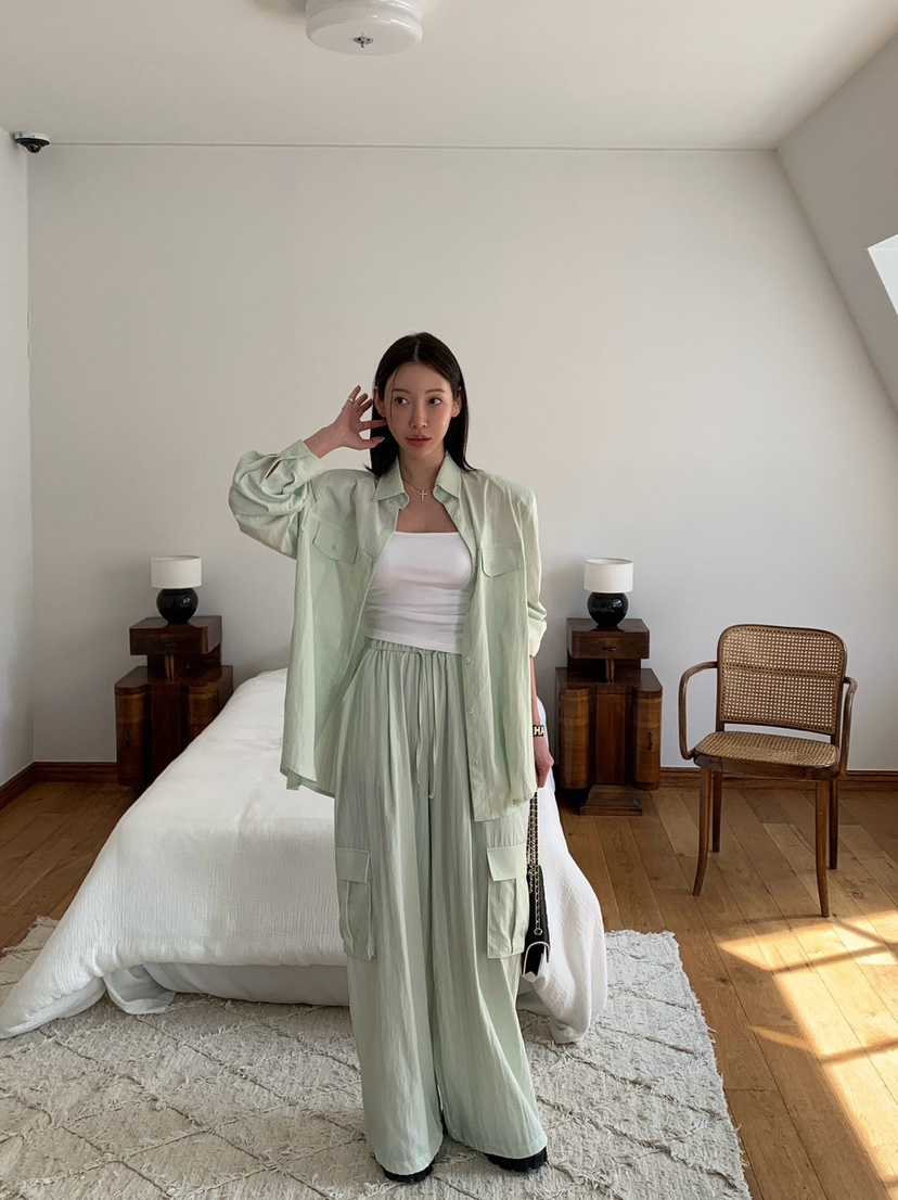REVE CITE-L韓國代購女士新款人氣推薦職業25春夏吊帶背心REVE CITE吊帶/背心