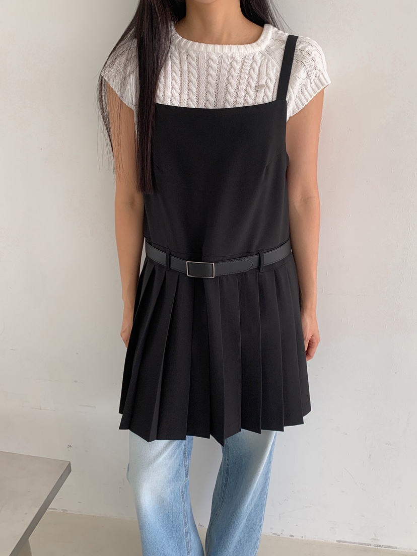 GOYOU東大門代購女士新品職業熱賣25春夏真品時尚連衣裙褶皺de goyou連衣裙