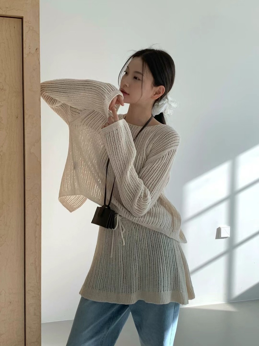 ANOU東大門直郵女裝新款人氣熱賣推薦職業休閑25春夏針織衫ANOU針織衫