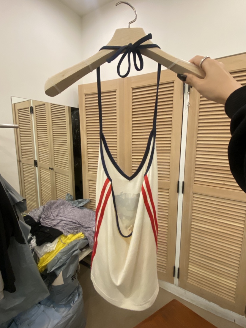 NUT韓國代購女士新品時尚推薦職業25春夏熱賣人氣休閑吊帶背心NUT吊帶/背心