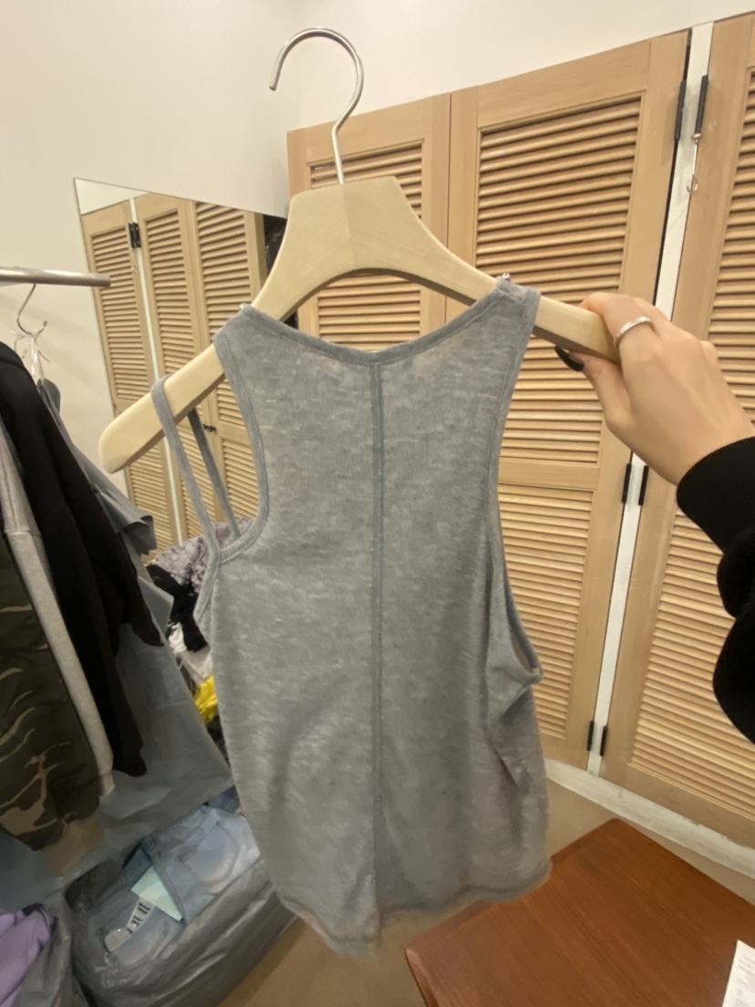 NUT東大門代購女士新款職業人氣推薦熱賣真品25春夏吊帶背心NUT吊帶/背心