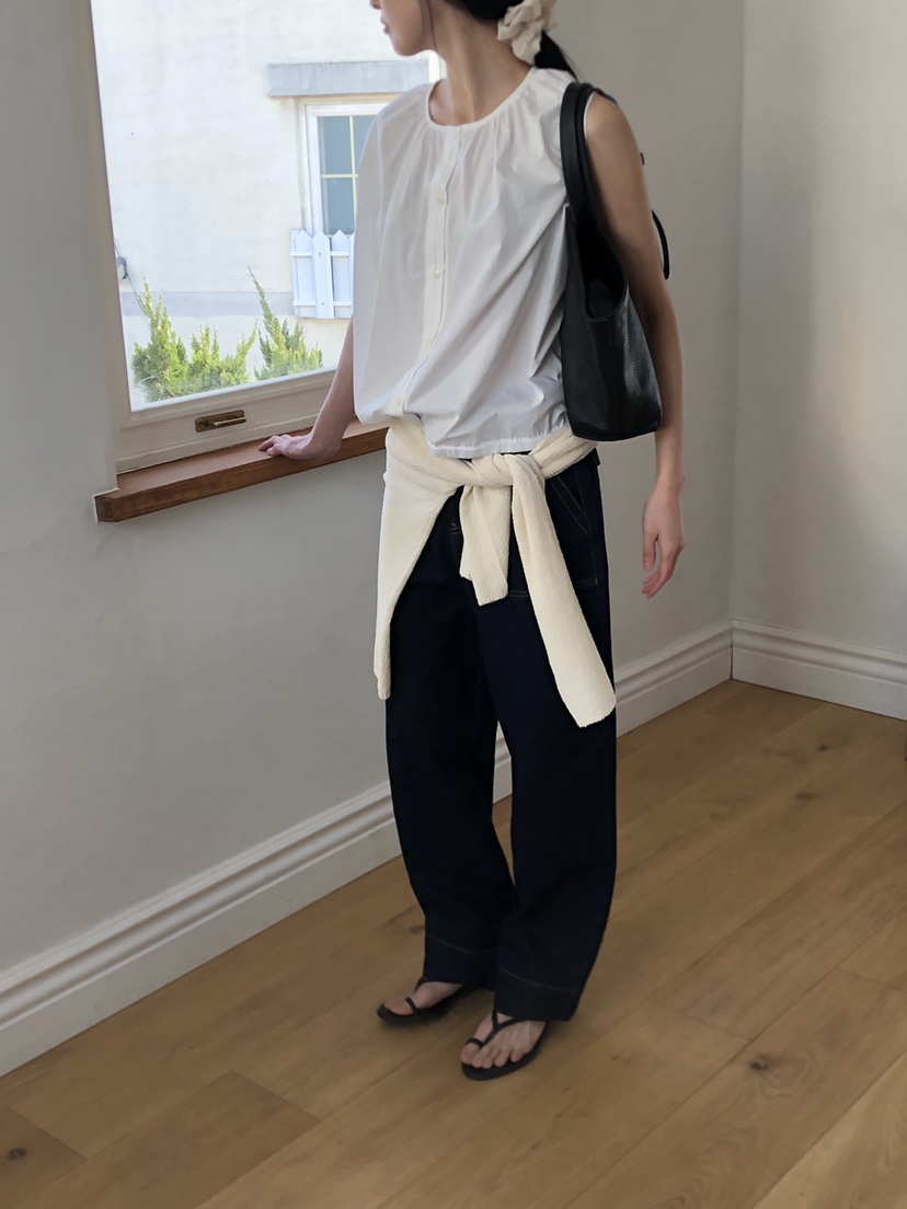 THE EYL東大門實拍女裝新品職業熱賣真品休閑推薦牛仔褲口袋THE EYL牛仔褲