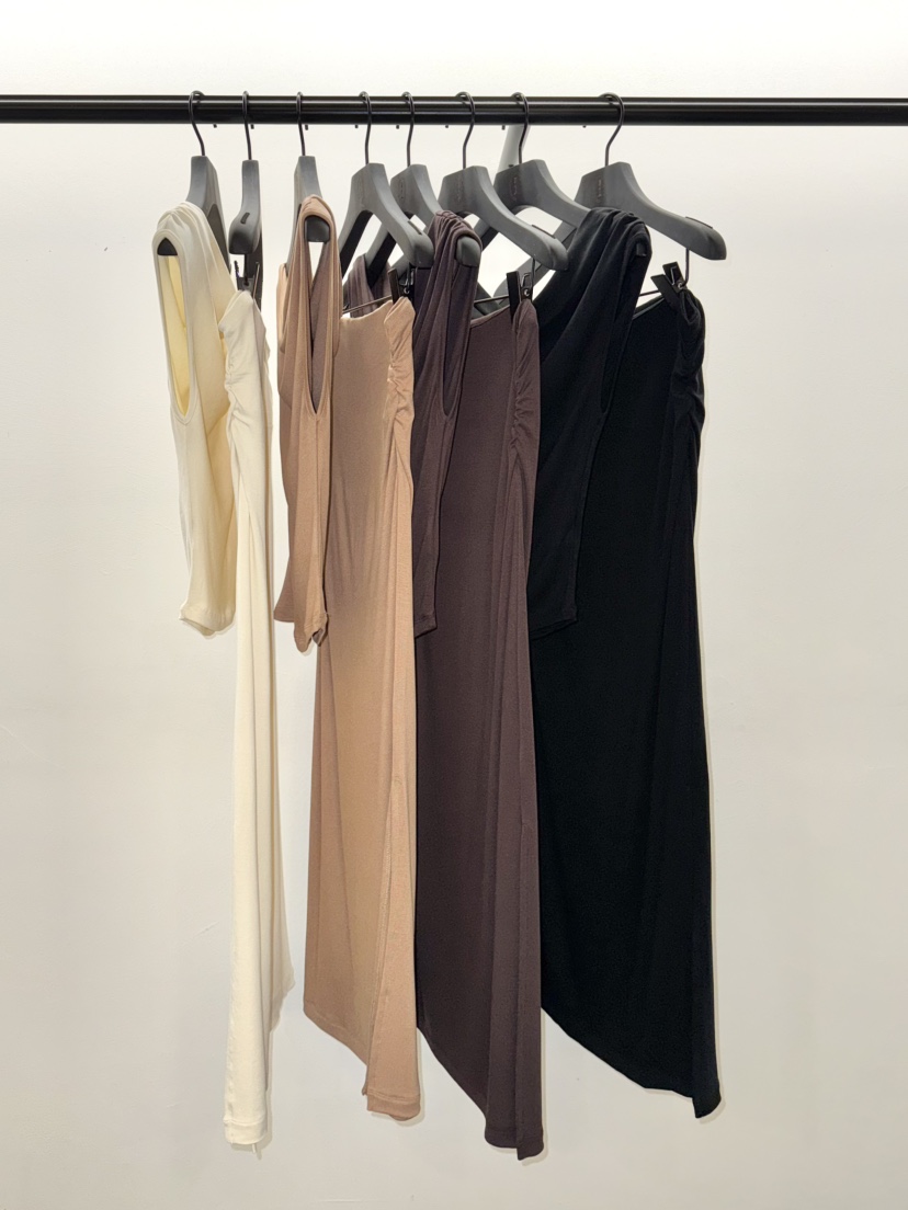 NOCTURNAL VIBE韓國直郵女裝新品職業真品休閑推薦25春夏長裙NOCTURNAL VIBE長裙