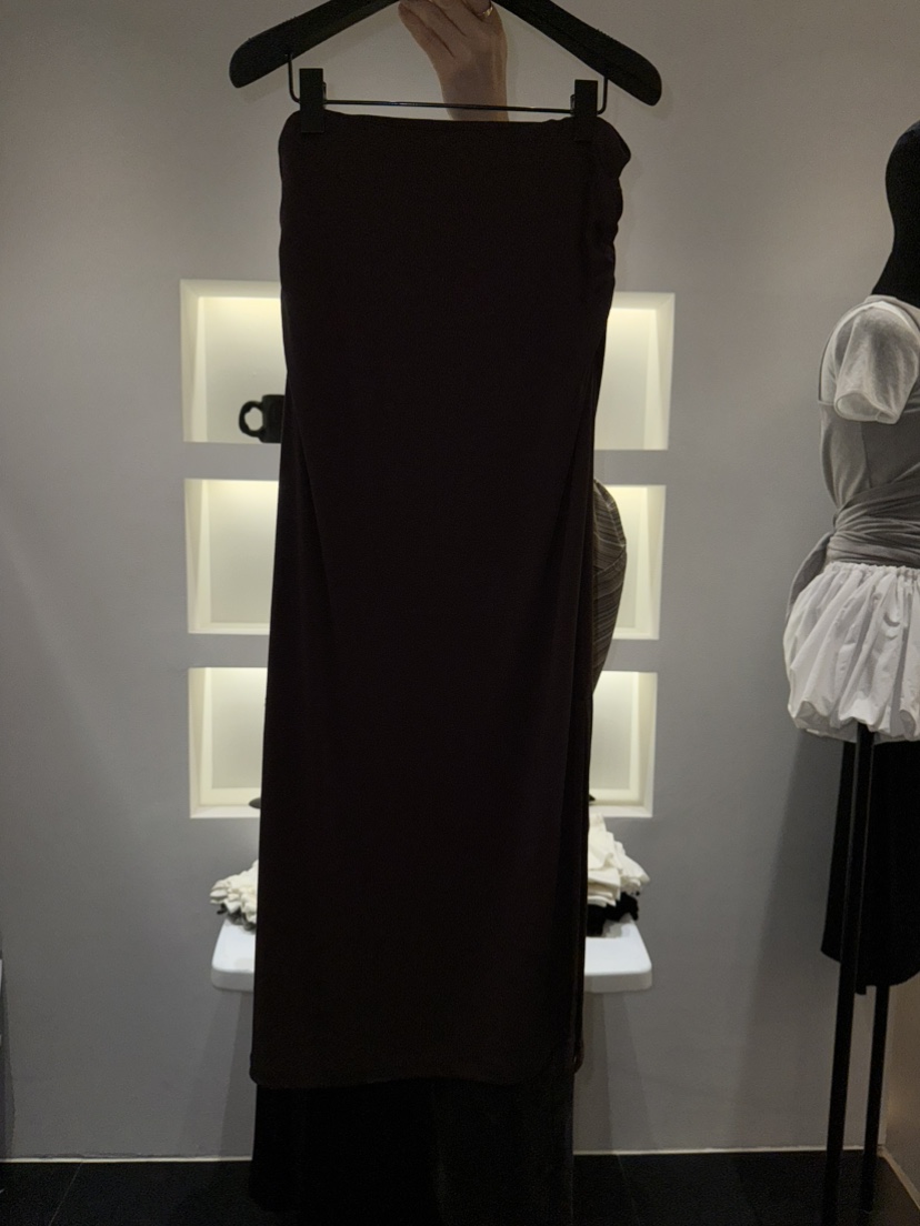 NOCTURNAL VIBE韓國直郵女裝新品職業真品休閑推薦25春夏長裙NOCTURNAL VIBE長裙圖色4