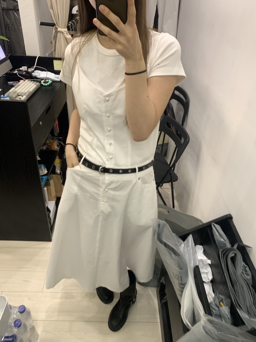 CEDARWOOD東大門實拍女裝新品推薦時尚休閑職業25春夏連衣裙CEDARWOOD連衣裙