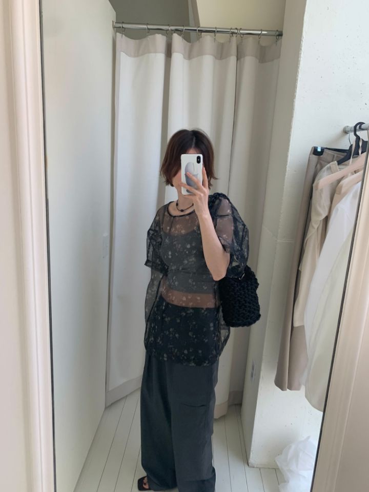 MARE東大門實拍女士新款熱賣時尚休閑人氣真品25春夏襯衫蕾絲衫MARE襯衫/蕾絲衫圖色2