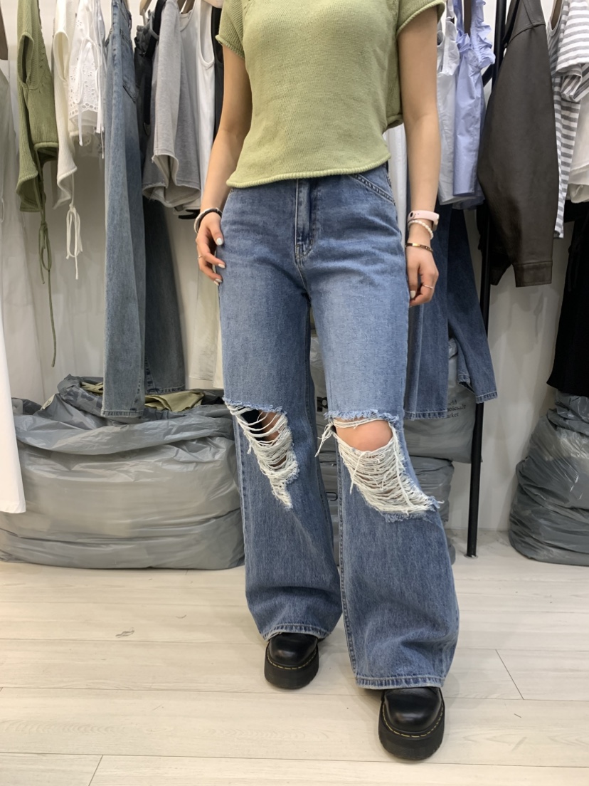 CEDARWOOD韓國直郵女裝新款休閑熱賣時尚真品推薦職業牛仔褲CEDARWOOD牛仔褲圖色2