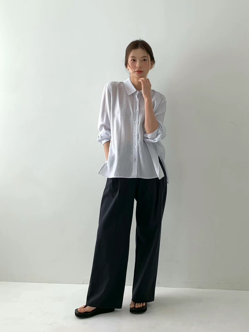 ANOU東大門直郵女裝新品熱賣職業真品時尚休閑推薦25春夏休閑褲ANOU休閑褲