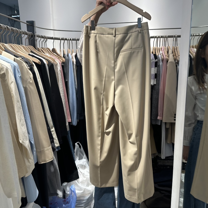 HABLE東大門直郵女裝新款推薦時尚人氣休閑熱賣真品25春夏休閑褲HABLE休閑褲