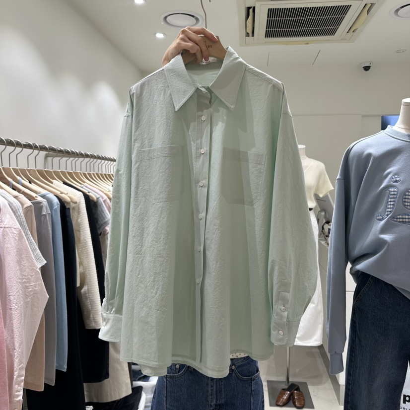 GLORY韓國代購女裝新款休閑人氣真品職業熱賣時尚襯衫蕾絲衫GLORY襯衫/蕾絲衫圖色3