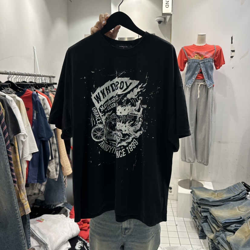 THE WEEKND韓國直郵女士新品推薦熱賣職業真品25春夏休閑T恤THE WEEKNDT恤圖色3
