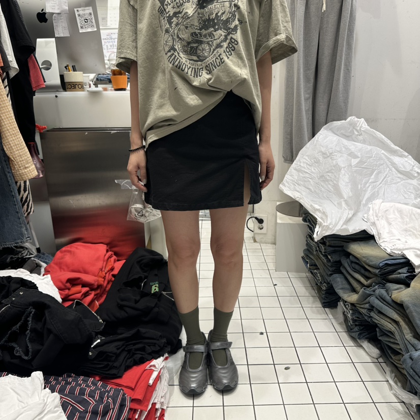 THE WEEKND韓國代購女士新品時尚25春夏真品熱賣休閑人氣裙褲THE WEEKND裙褲