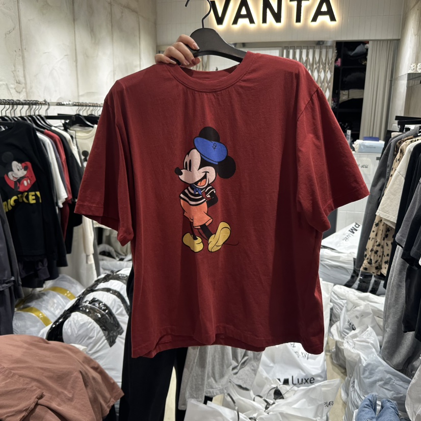 VANTA韓國直郵女裝新品25春夏職業真品時尚熱賣人氣推薦T恤VANTAT恤圖色3