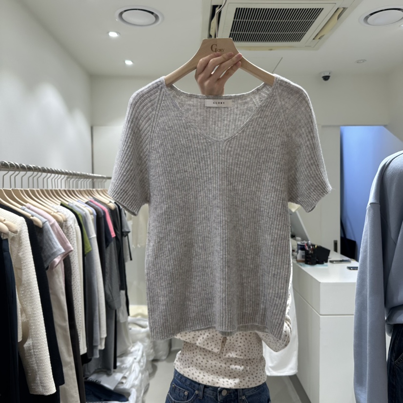 GLORY韓國代購女士新款人氣職業真品熱賣時尚休閑25春夏針織衫GLORY針織衫