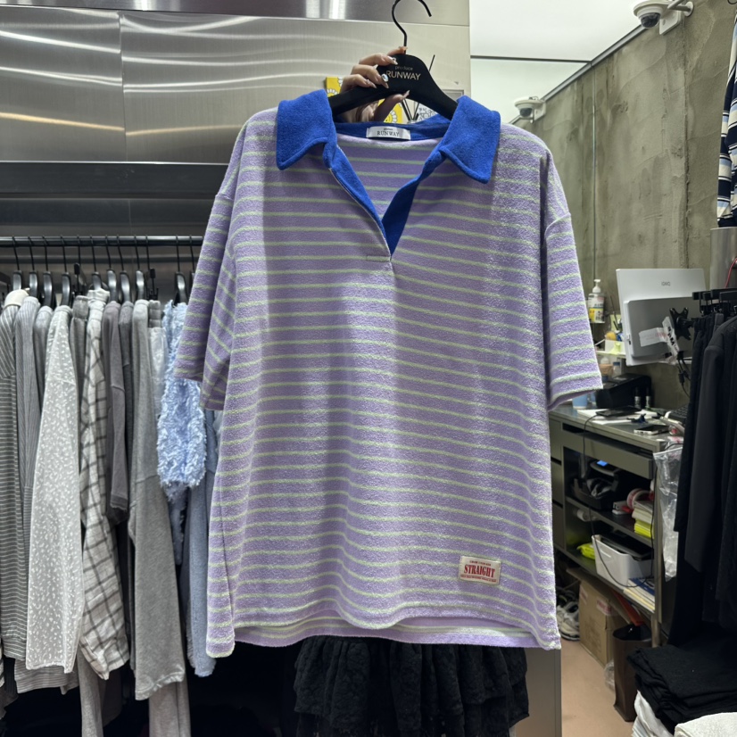 RUNWAY-런웨이東大門代購女裝新款職業25春夏熱賣推薦真品T恤RUNWAYT恤圖色3