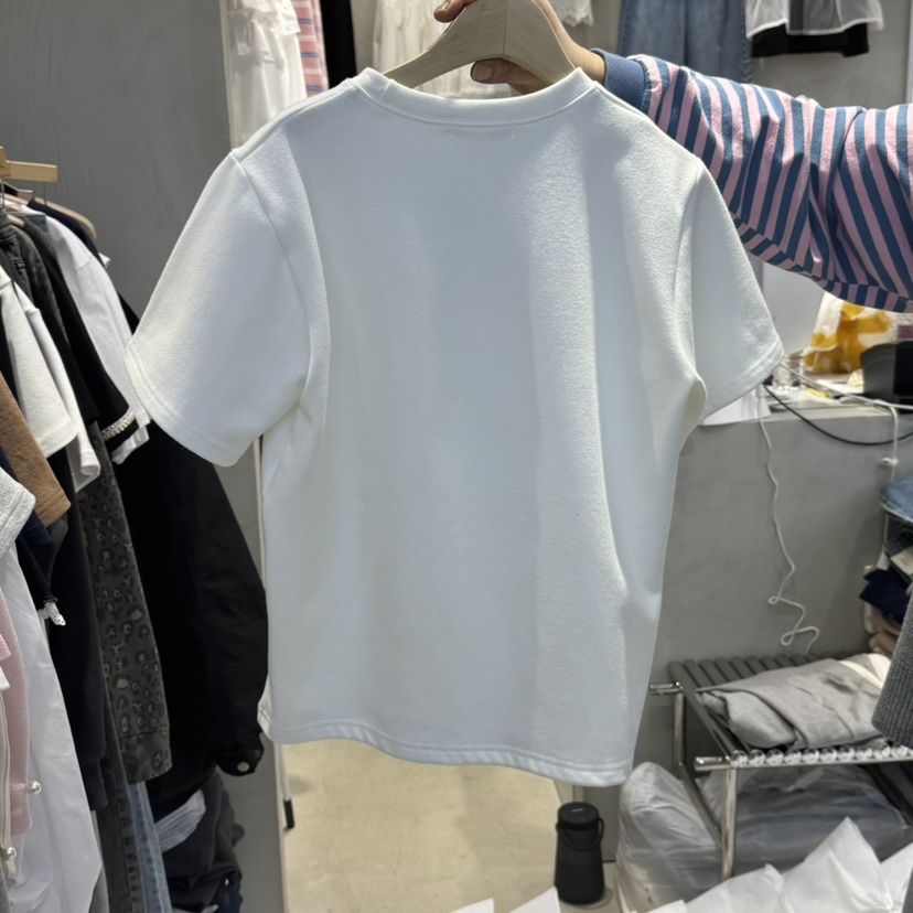 BONITA-Q東大門實拍女裝新品休閑熱賣25春夏人氣推薦真品T恤BONITA-QT恤