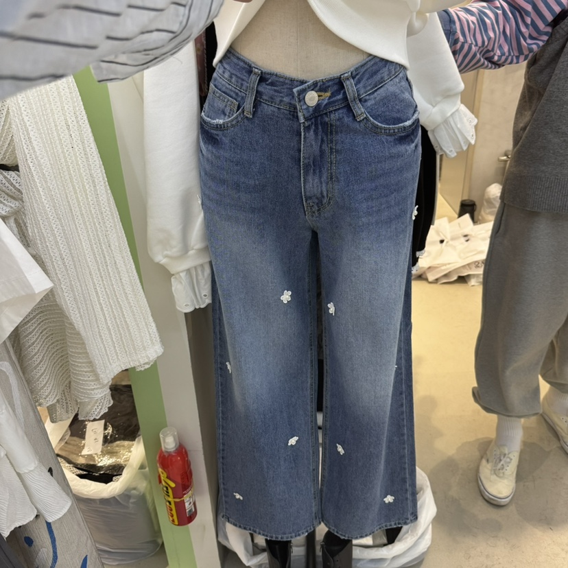 BONITA-Q韓國代購女裝新品真品休閑熱賣職業25春夏推薦牛仔褲BONITA-Q牛仔褲