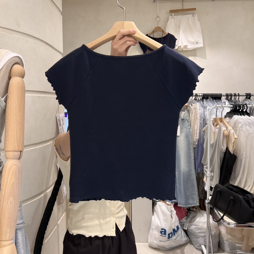 SALONDEMAG東大門代購女士新品推薦25春夏休閑時尚熱賣T恤開衫SALONDEMAGT恤
