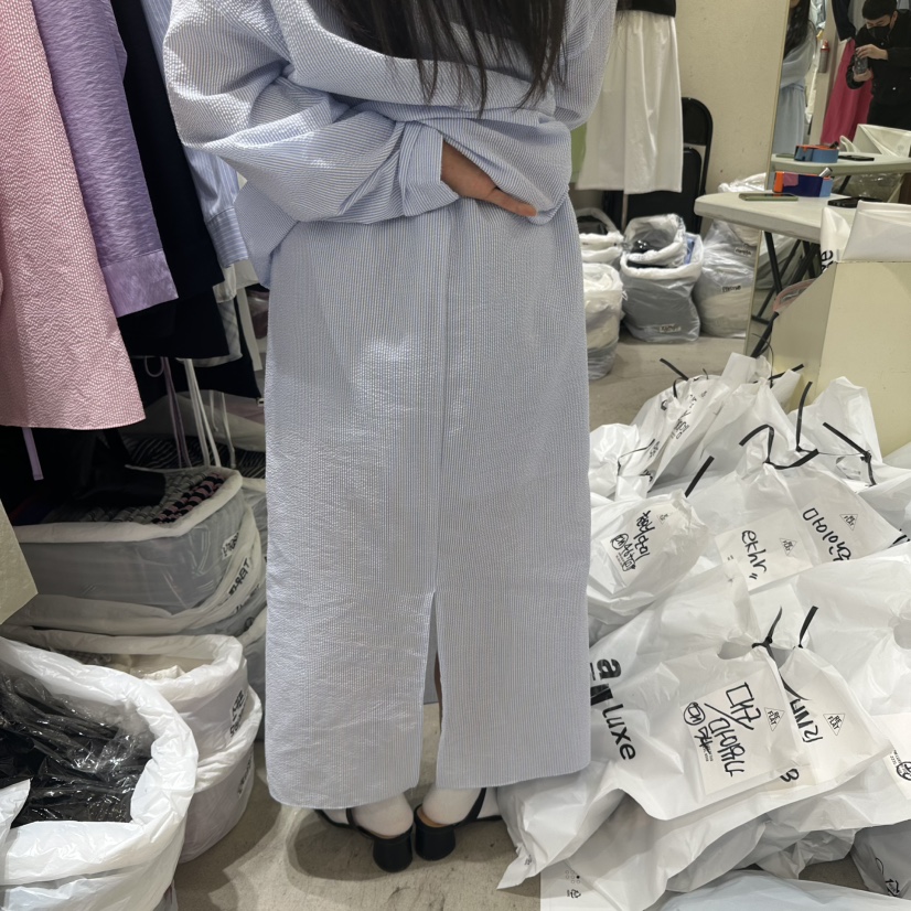 REFLAT東大門直郵女士新品熱賣真品職業推薦時尚25春夏長裙REFLAT長裙