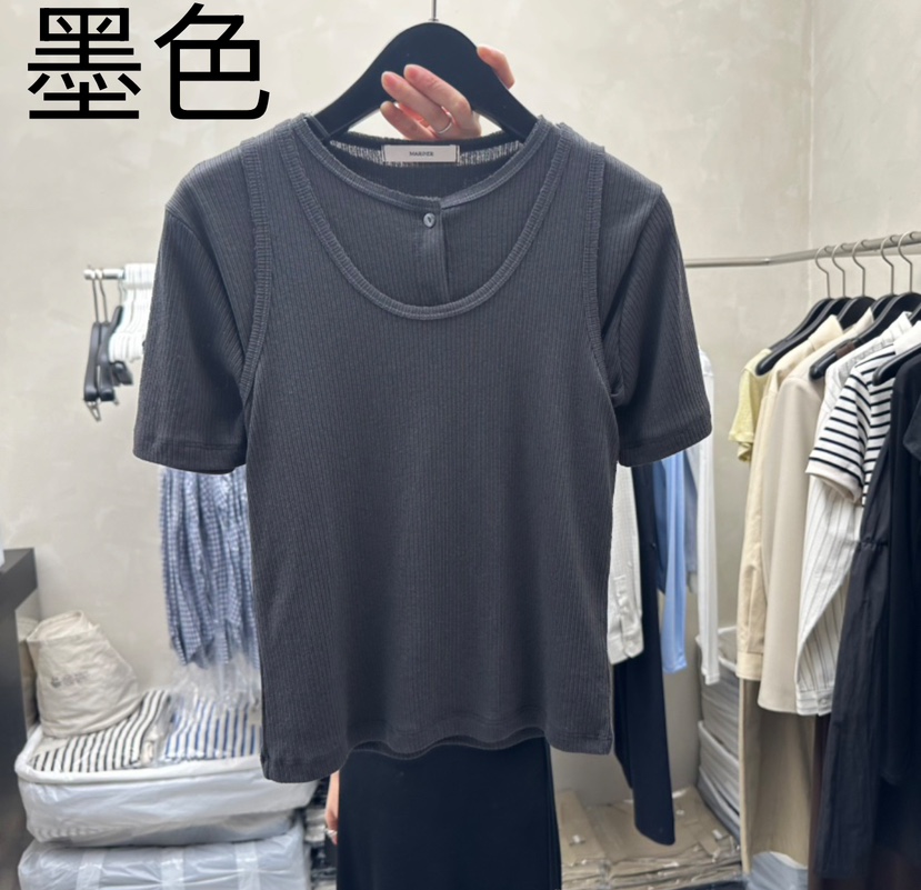MARINER韓國代購女裝新款時尚熱賣職業25春夏套裝兩件套開衫MARINER套裝圖色3