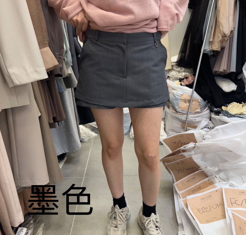 THE LOW韓國代購女裝新款推薦真品休閑職業熱賣時尚25春夏裙褲THE LOW裙褲圖色3