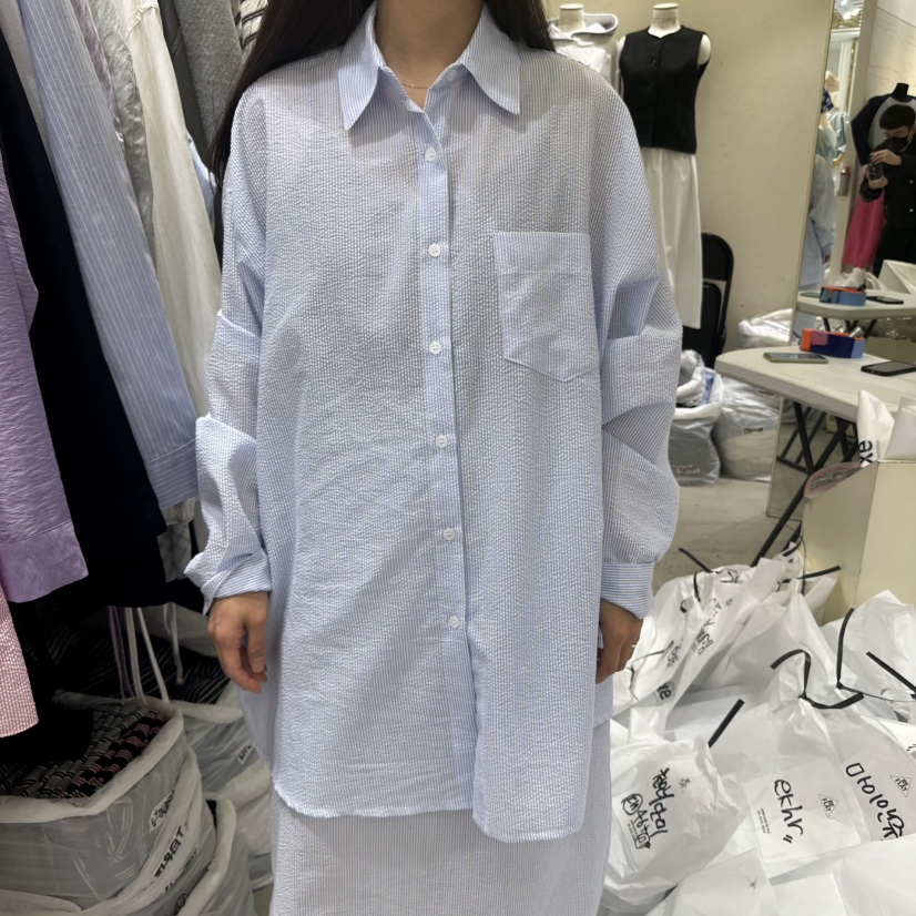 REFLAT韓國直郵女裝新款職業推薦時尚休閑人氣真品襯衫蕾絲衫REFLAT襯衫/蕾絲衫圖色2