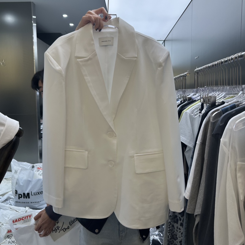 MADCITY韓國代購女裝新款休閑25春夏熱賣職業時尚人氣真品夾克MADCITY夾克