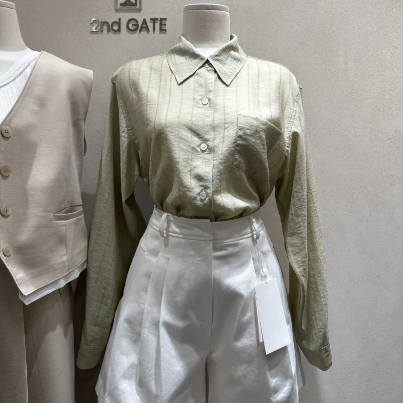 2ND GATE東大門實拍女裝新品熱賣職業人氣推薦真品襯衫蕾絲衫2ND GATE襯衫/蕾絲衫圖色3