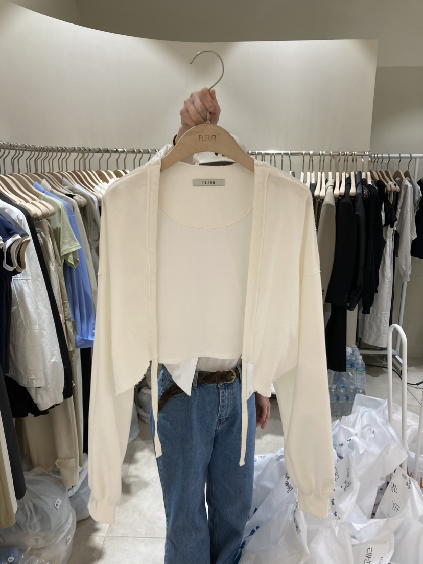 FLEUR-P韓國代購女士新品熱賣真品人氣推薦職業衛衣羊毛衫FLEUR衛衣圖色2
