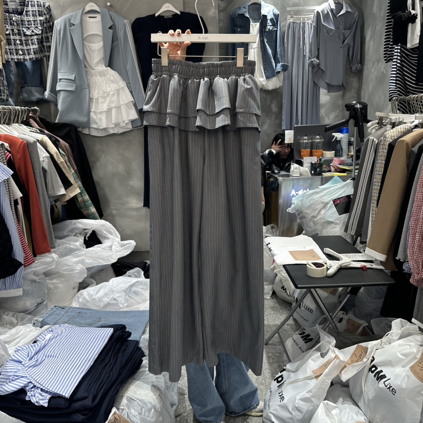 A-DEL東大門直郵女士新品人氣職業25春夏推薦熱賣休閑休閑褲A-DEL休閑褲