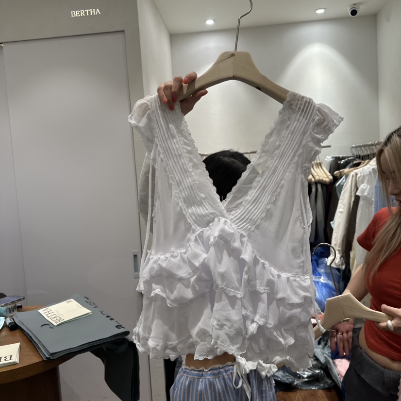 BERTHA直郵韓國代購㊣女裝新款人氣時尚休閑熱賣推薦吊帶背心BERTHA吊帶/背心