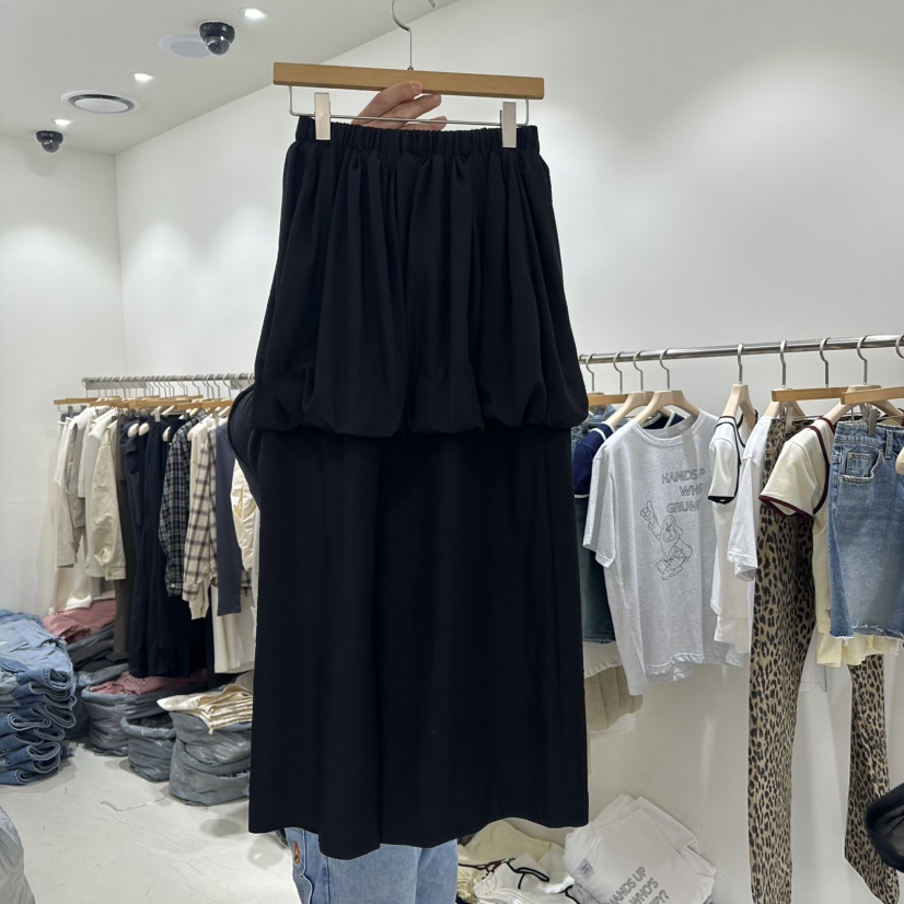 REPELLER韓國直郵㊣東大門實拍女裝新品推薦25春夏裙褲喇叭REPELLER裙褲