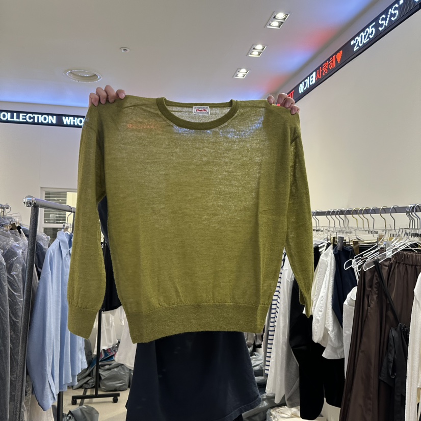 OUTFIT韓國㊣直郵東大門代購女裝新品25春夏人氣時尚針織衫OUTFIT針織衫圖色2