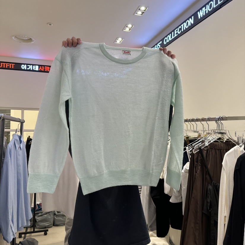 OUTFIT韓國㊣直郵東大門代購女裝新品25春夏人氣時尚針織衫OUTFIT針織衫圖色4