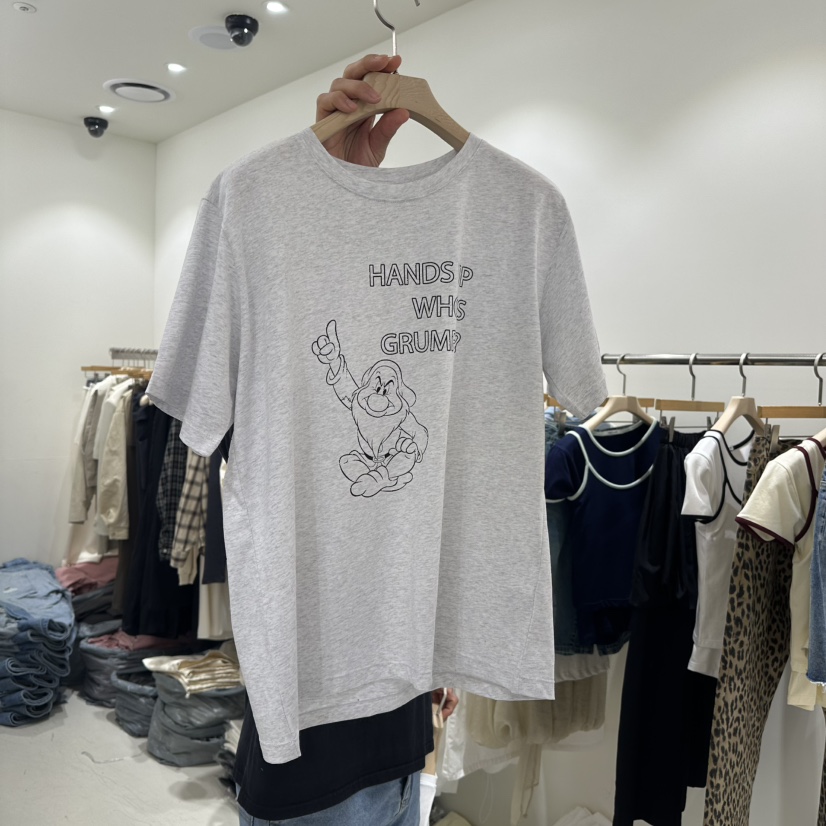 REPELLER韓國直郵㊣女裝新品時尚休閑職業25春夏熱賣推薦T恤REPELLERT恤圖色2