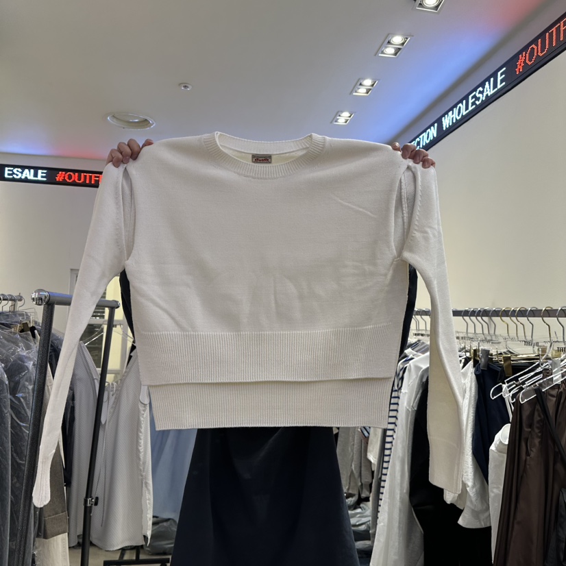 OUTFIT韓國㊣直郵東大門代購女裝新款熱賣休閑人氣時尚針織衫OUTFIT針織衫