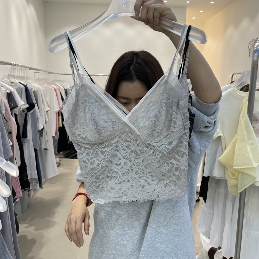 FRUIT BASKET韓國直郵㊣女裝新品休閑熱賣人氣推薦吊帶背心FRUIT BASKET吊帶/背心