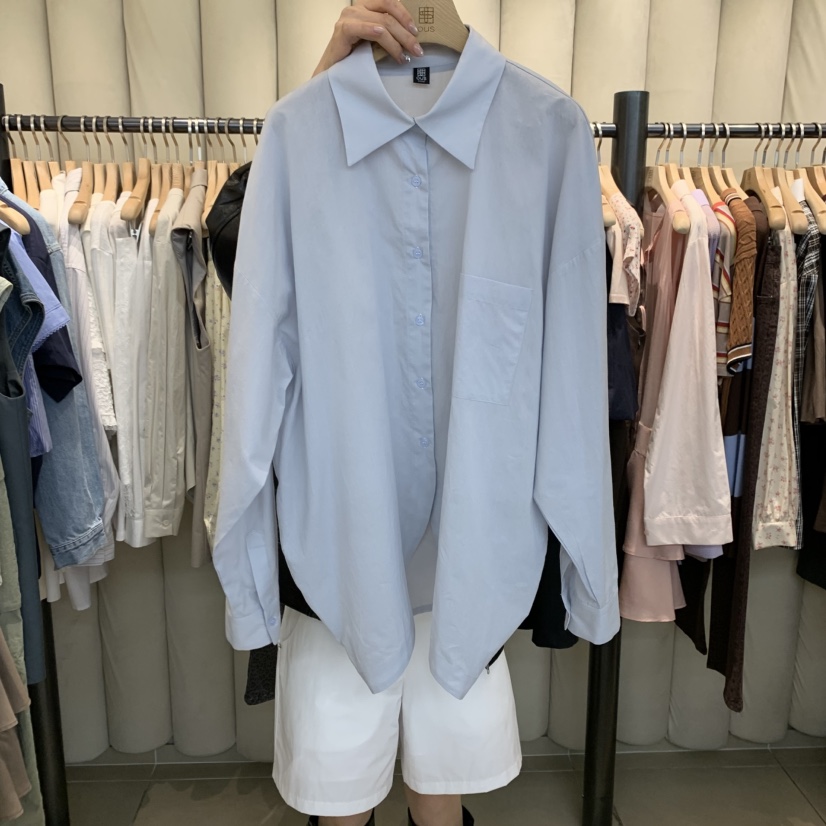 OUS/INCH-L東大門代購女裝新款真品職業推薦休閑襯衫蕾絲衫OUS/INCH襯衫/蕾絲衫圖色2