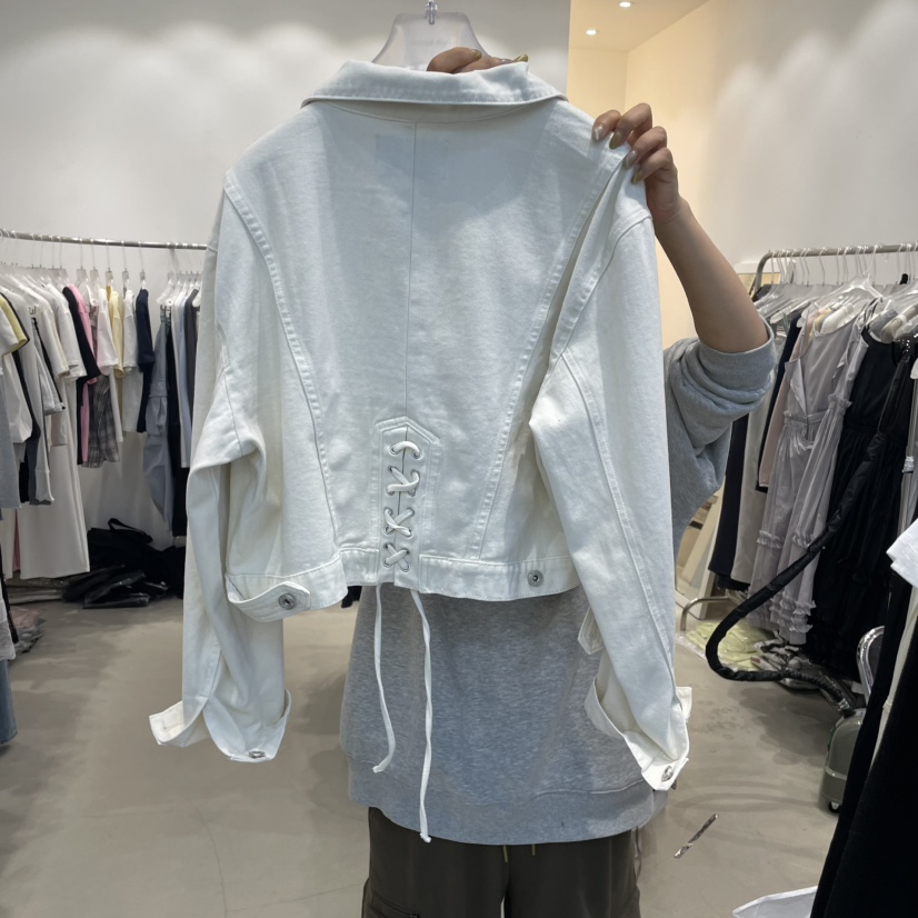 FRUIT BASKET韓國直郵㊣女裝新款25春夏職業熱賣人氣休閑夾克FRUIT BASKET夾克