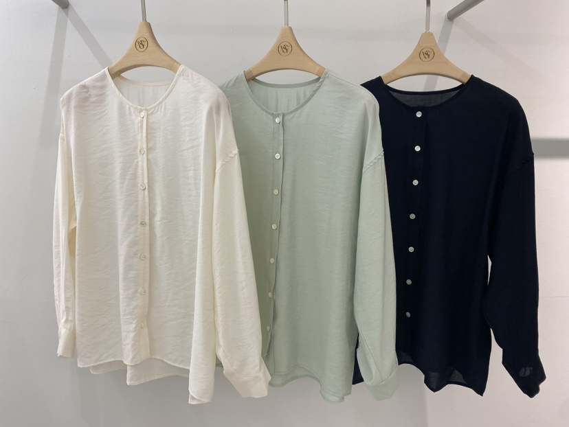 WEAUE SELVAGE直郵韓國代購㊣女裝新品休閑時尚襯衫蕾絲衫WEAUE SELVAGE襯衫/蕾絲衫