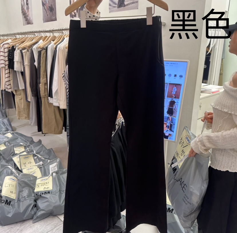 CHAV韓國直郵㊣東大門實拍女裝新款25春夏休閑推薦熱賣休閑褲CHAV休閑褲圖色2