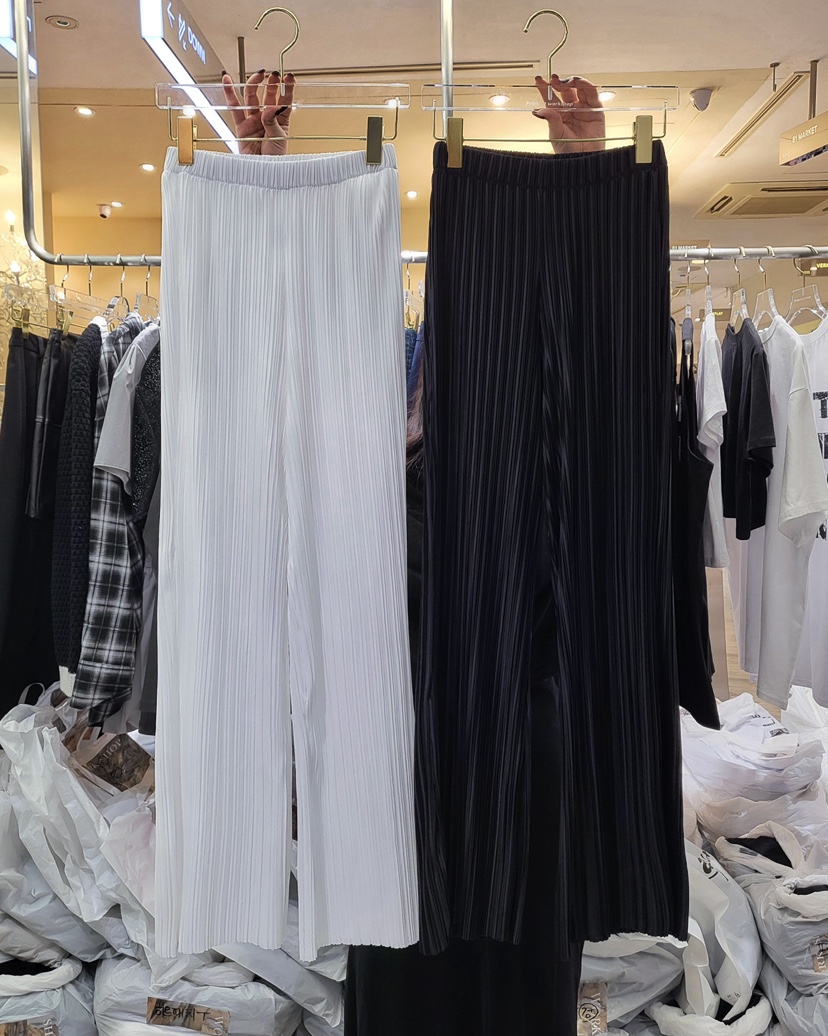 WORK SHOP韓國直郵㊣東大門實拍女裝新款熱賣時尚人氣休閑褲Work_shop休閑褲