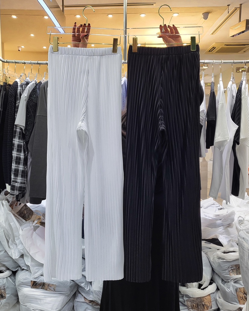 WORK SHOP韓國直郵㊣東大門實拍女裝新款熱賣時尚人氣休閑褲Work_shop休閑褲