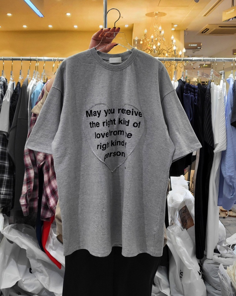 WORK SHOP韓國直郵㊣女裝新品推薦熱賣時尚人氣25春夏休閑T恤Work_shopT恤圖色2
