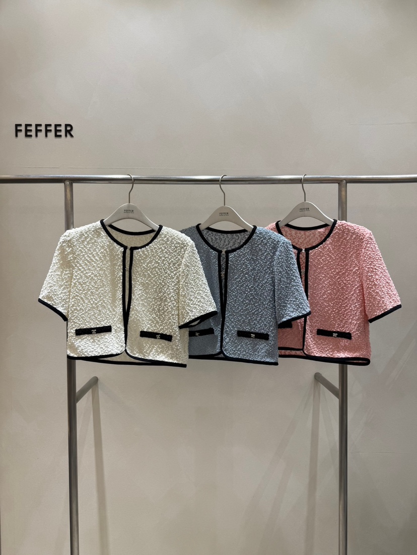 FEFFER韓國直郵㊣女裝新品熱賣休閑人氣職業25春夏推薦夾克FEFFER夾克