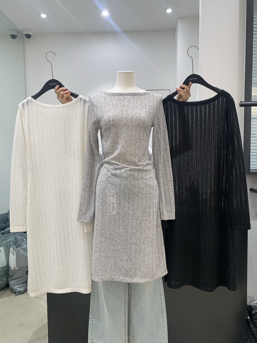 ANOVE直郵韓國代購㊣女裝新品職業休閑熱賣推薦25春夏連衣裙ANOVE連衣裙