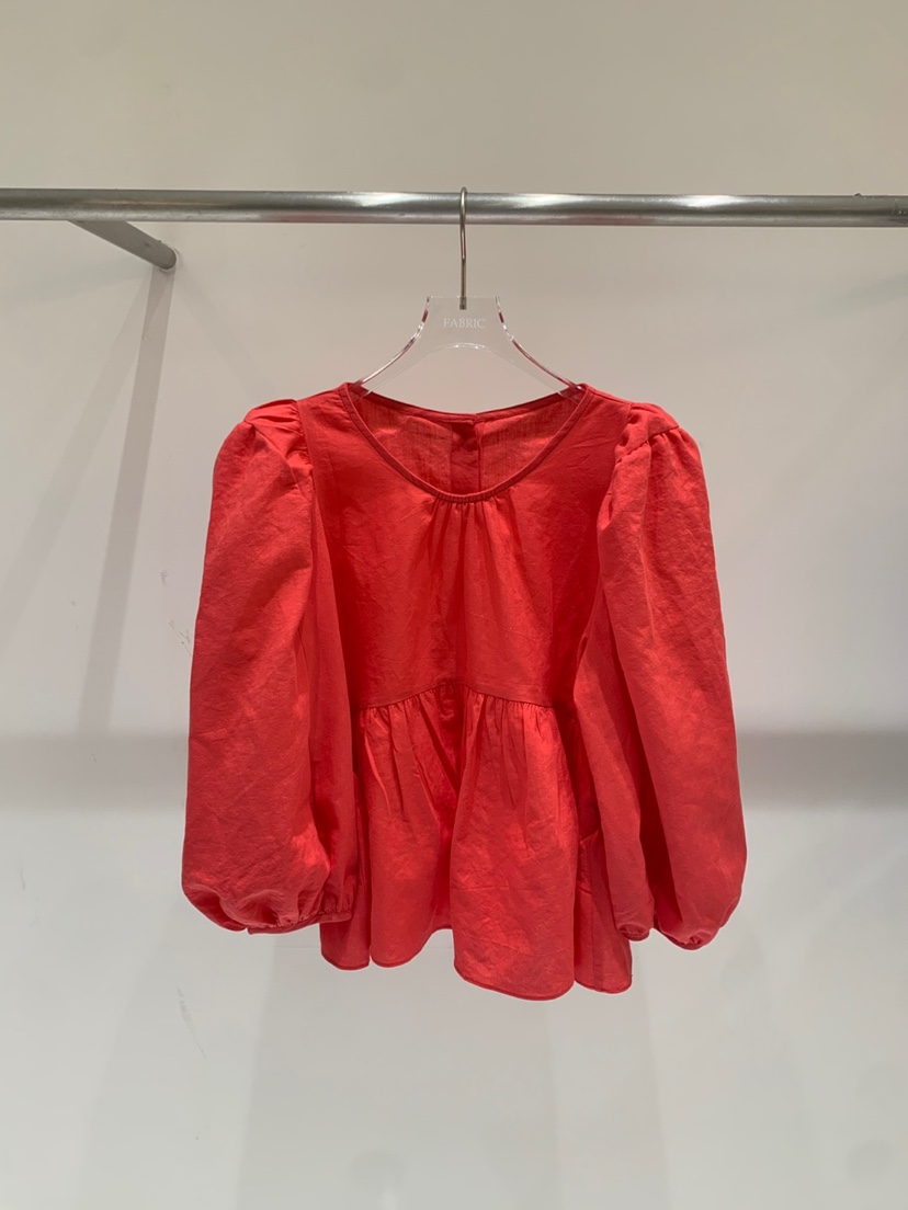 FABRIC韓國直郵㊣東大門實拍女裝新品職業人氣襯衫蕾絲衫亞麻FABRIC襯衫/蕾絲衫圖色3