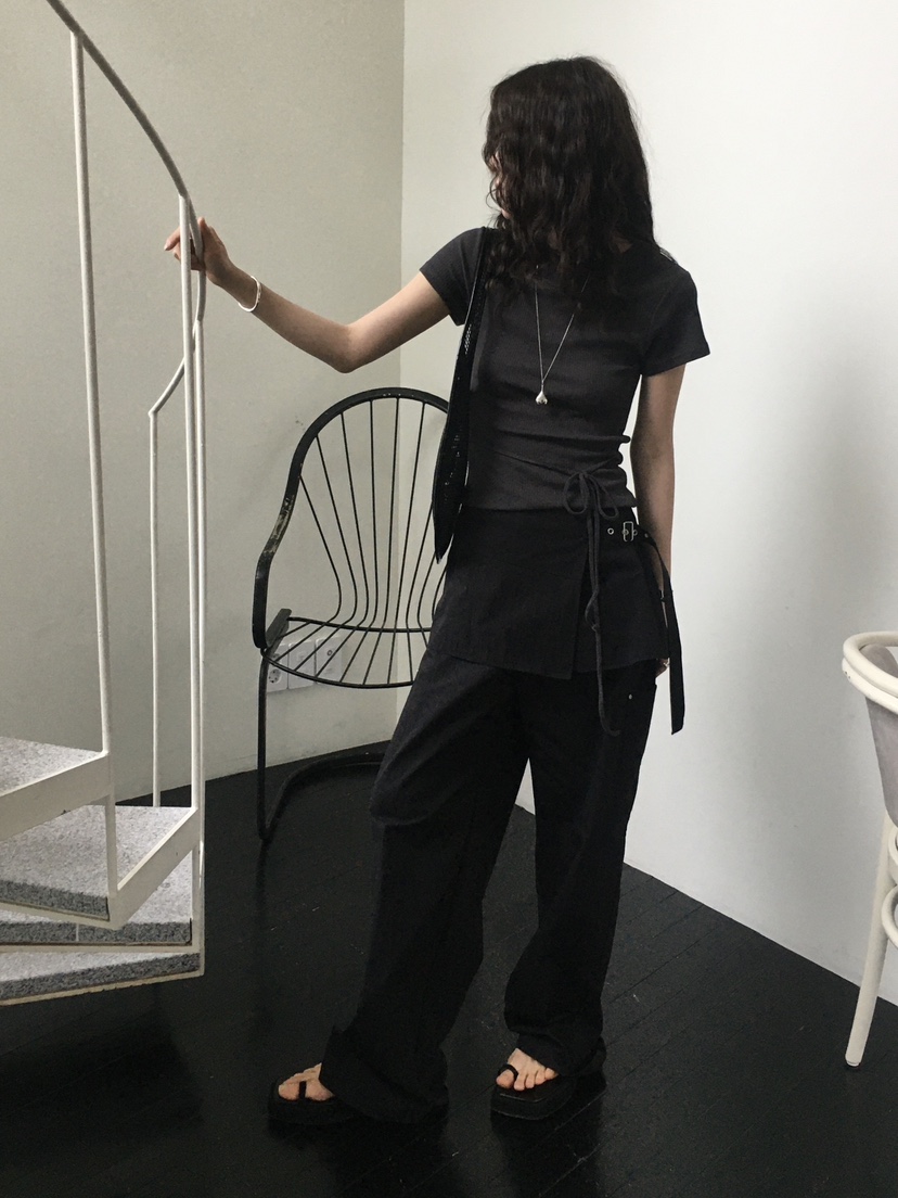 MONDAYMORING東大門實拍女士新款職業推薦休閑人氣25春夏裙褲MONDAYMORING裙褲